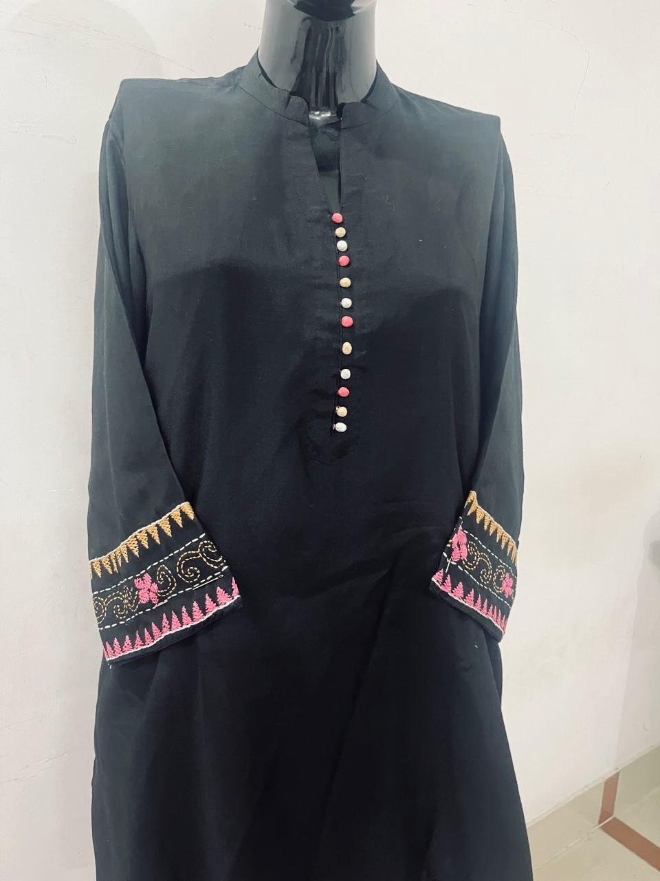 Muslin Fabric Chikankari Cordset