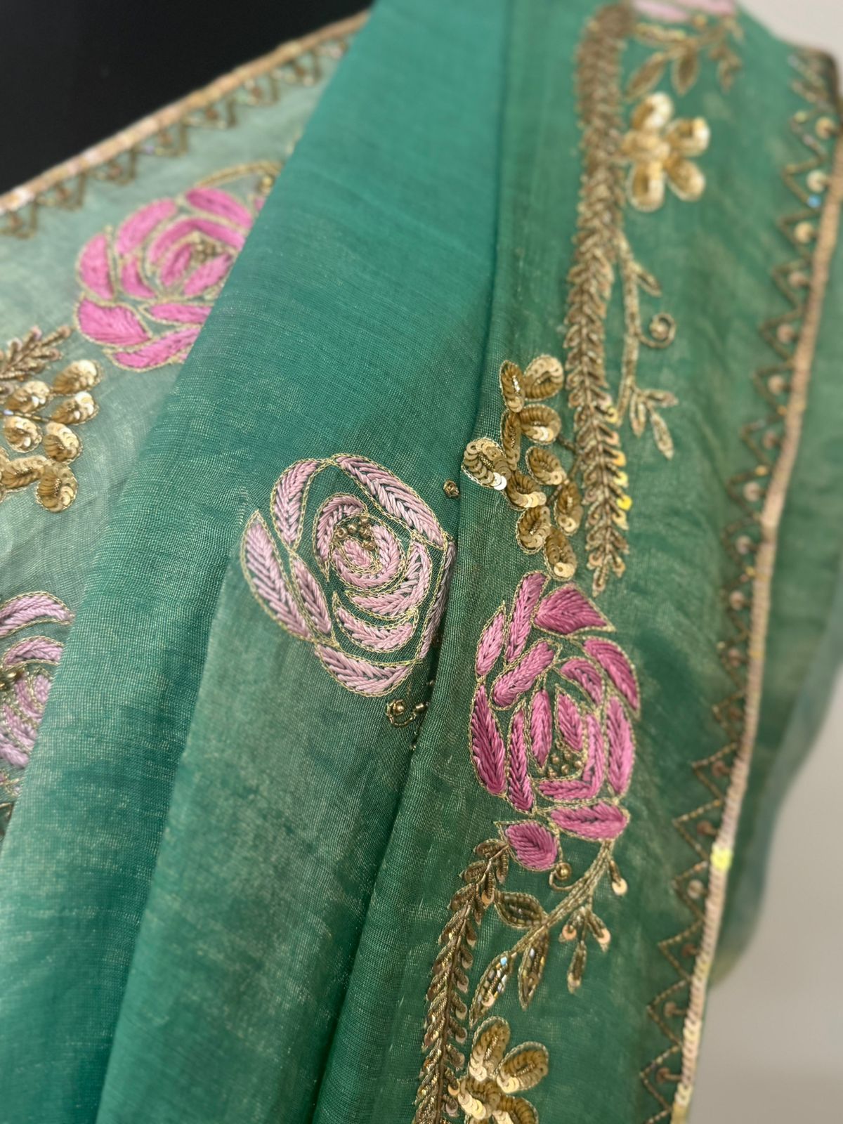 Chikankari-Zardozi Fusion