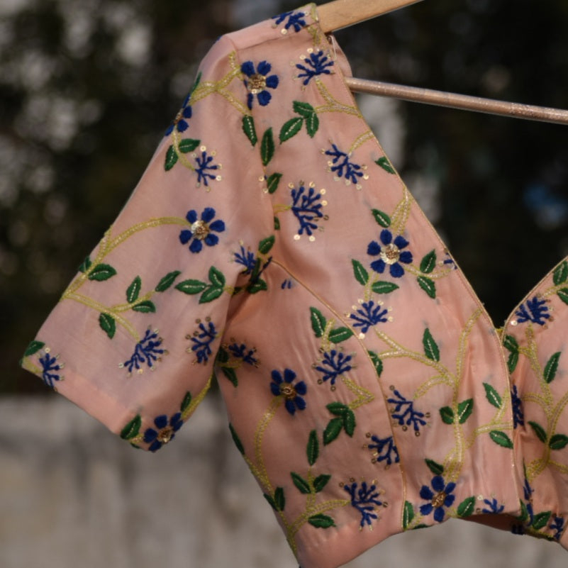 Dreamy Fusion - Chikankari Blouse