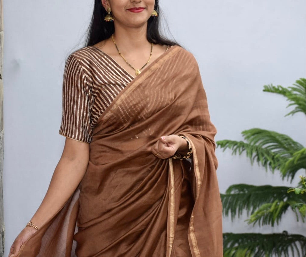 Gota Blouse - Chocolate