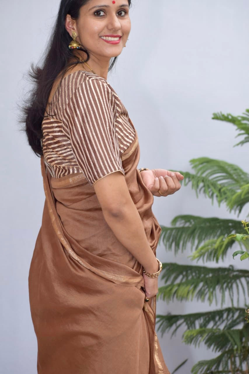 Gota Blouse - Chocolate