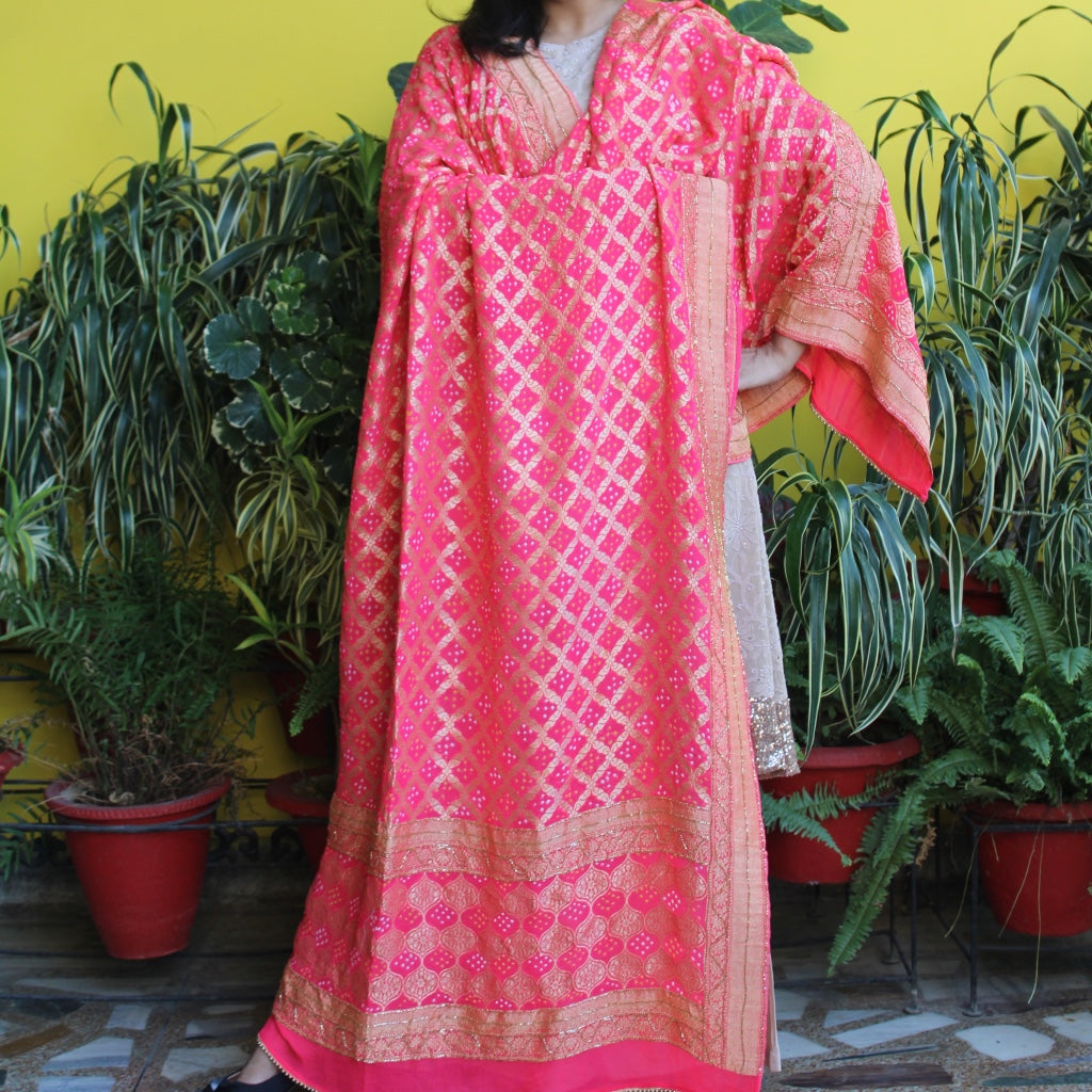 Banarasi Hand Woven Dupatta